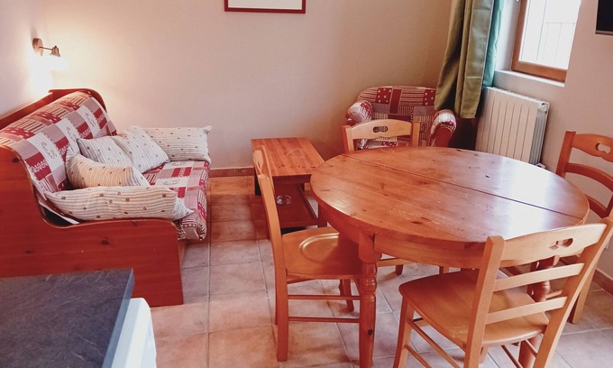 Termignon Apartment | Terrasses D 302 - PARC NAT. VANOISE studio 4 pers