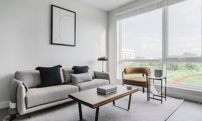 Revere Apartment | Terrific Revere 1BR w/EV Charging, Gym, Pool, W/D, by Blueground