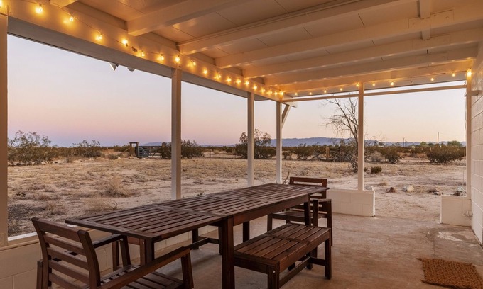 Twentynine Palms House | That Desert House - Hot Tub, Privacy & Desert Views! 3 Bedroom Home by RedAwning