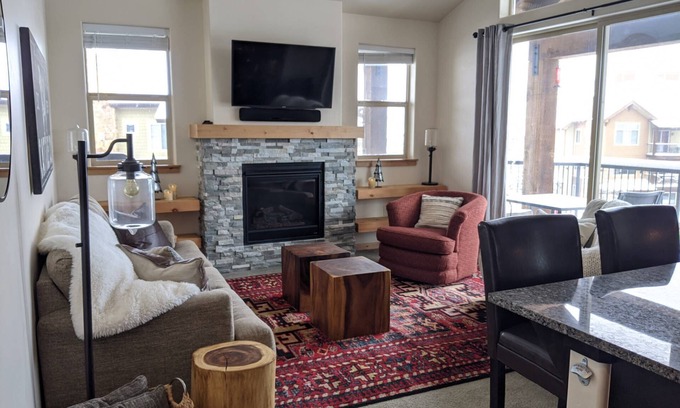 Winter Park Condo | The Adventure Loft! Free ski shuttle and sledding hill! Walk to restaurants!