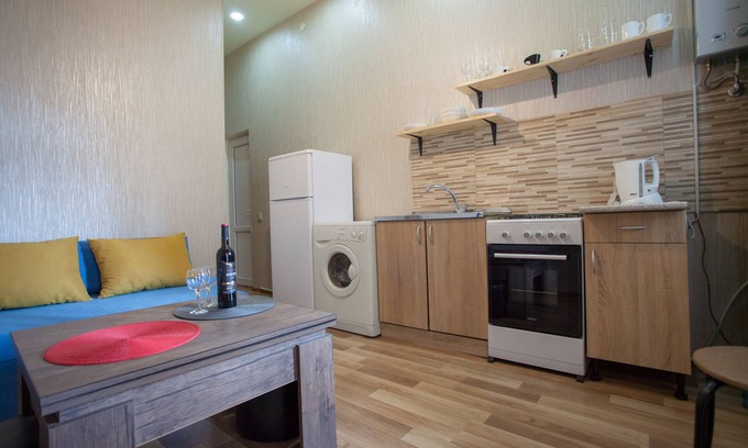 Tbilisi Apartment | The apartment is located in the old district of the tourist area of the city with the view of the city and the center