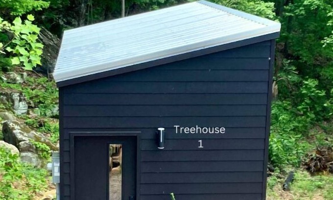 Lupton City Cabin | The Atlas Cedar Treehouse at Treetop Escapes