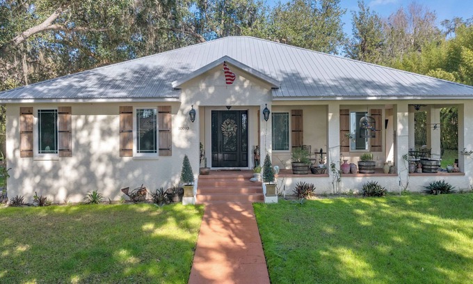 Candler House | The "Augustine". A newer home curated with BOLD eclectic Spaniard antiquity.