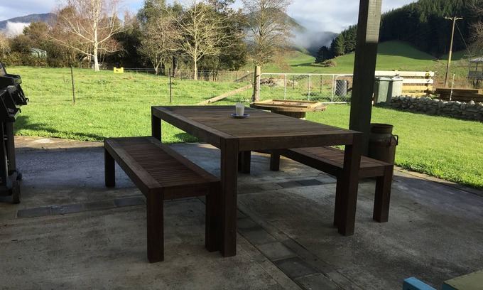 Pelorus Bridge House | The Barn at Pelorus- river views