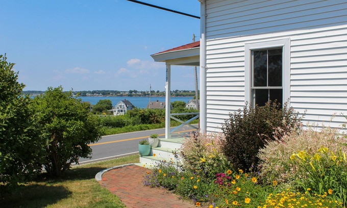 Bailey Island House | The Beach Rose - 3BR, 2BA home perched overlooking picturesque Mackerel Cove