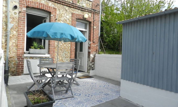 Fecamp House | The blue house