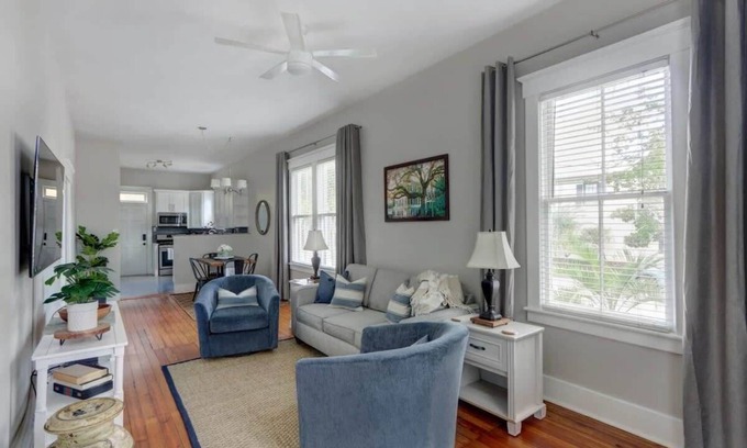 Historic District - North Apartment | The Broad House, Historic | Renewed | Cozy