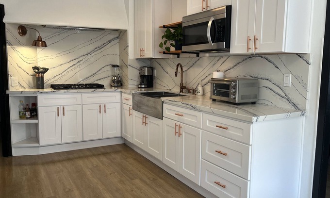 Downtown Riverside House | The Charming House of Riverside: All King beds, 55" Smart TVs, W/D, Downtown