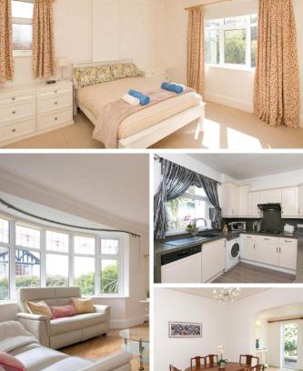 Llandudno Apartment | The Cottage on the Beach - Sleeps 7 - Large Garden