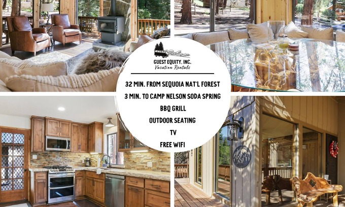Camp Nelson Cabin | The Davis Cabin Camp Nelson-Fish, Kick Back, Enjoy