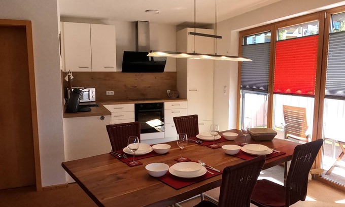 Krumbach Apartment | The "Drei-Länder-Eck" vacation apartment in the beautiful Bregenz Forest with 2 bedrooms