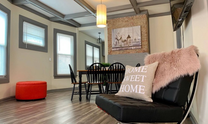 Downtown Niagara Falls House | The Eastside Manor - Private Yard & Parking, Near Falls & Casino by Niagara Hospitality