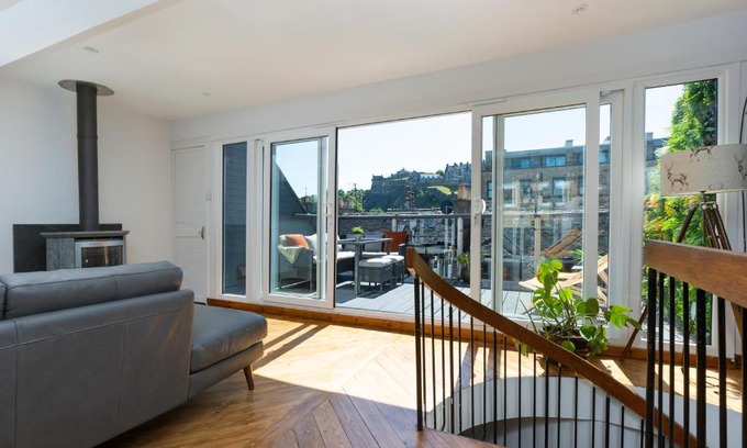 New Town Apartment | The Edinburgh Rooftop Terrace