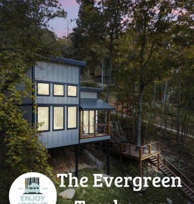 Wildwood House | The Evergreen Treehouse with Winter Views