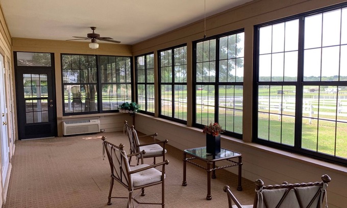 Weirsdale House | The Garden: A Quiet Getaway on a 400 acre Resort