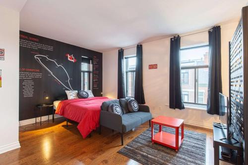 Milton Park Apartment | The Grand Prix Suite In the heart of MTL - M11 Rentals