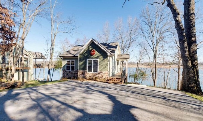 Winchester House | The Love Shack - Waterside Cottage #1 with a DOCK on Tims Ford Lake at Twin Creeks Marina & Resort