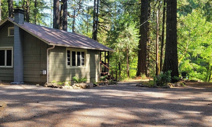 Blue River Cabin | The Mckenzie River Nest, a cozy cabin on the river!
