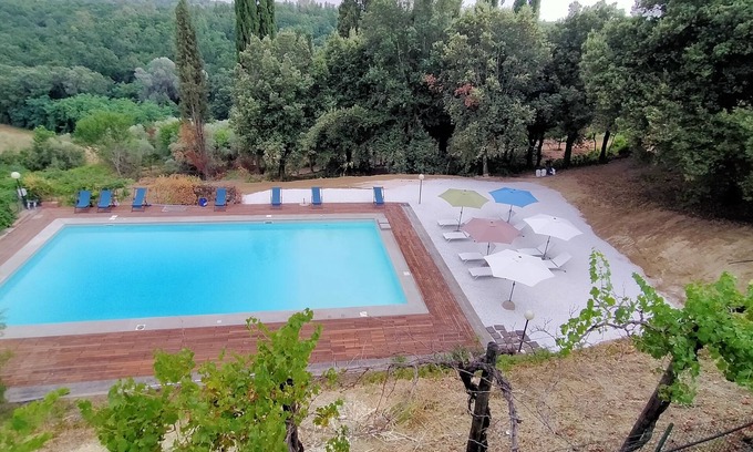 Castelfiorentino Apartment | The mill house with private garden and shared pool