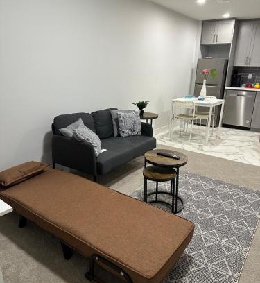 Southwest Calgary House | The Modern Nest-one bedroom basement suite