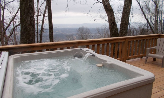 Rising Fawn Cabin | The Newly Renovated Treehouse Cabin with Incredible Views and Hot Tub