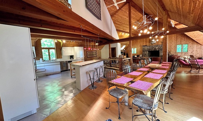 Jay House | The North House - over 100 acres of Adirondack privacy!