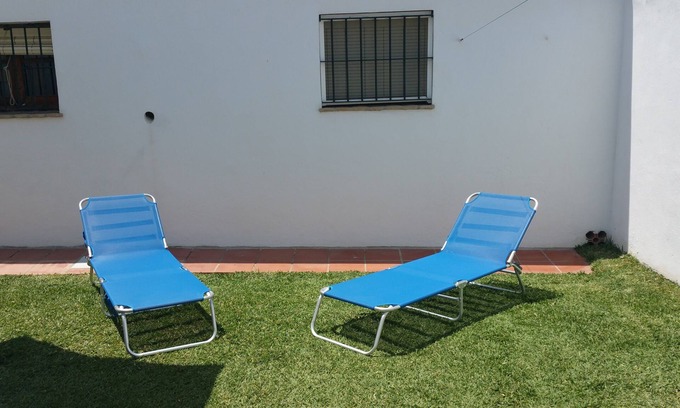 El Palmar House | The palm house with sea views