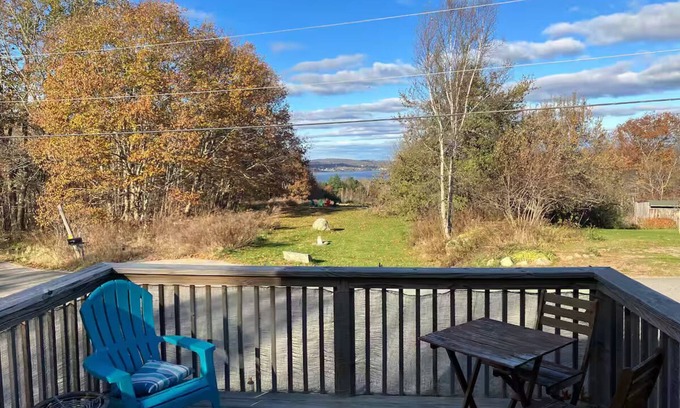 Stockton Springs Apartment | The Penobscot River Guesthouse - A Charming space with AC/Wifi/Riverview&access