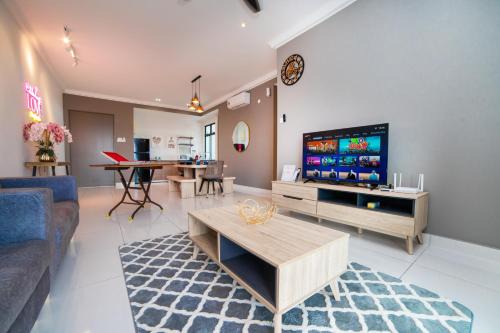 Johor Bahru Apartment | The Platino Sweet Peony 3BR8Pax nr Paradigm Mall
