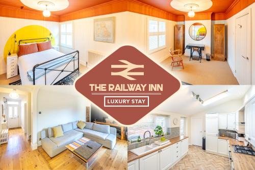 Milton Keynes Apartment | The Railway Inn MK - Luxury Digs - 3 Bedroom House with Free Parking, Fast Wi-Fi, Bubble Bath and Easy Access to Milton Keynes