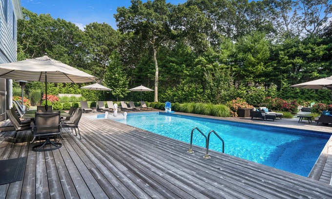North Sea House | The Southampton Easy: Heated Pool, Large Yard