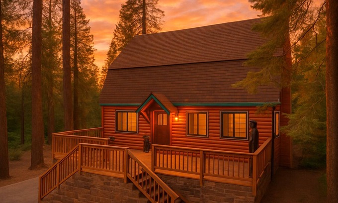 Sierra Cedars Cabin | The Stew Cabin ~ Cozy Escape + Fireside Memories