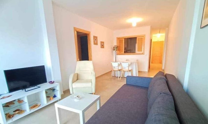 Carboneras Apartment | The terrace with views