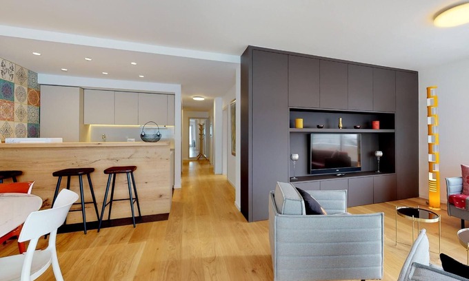 St. Moritz Apartment | The traditional residential building "Au Reduit" is located in the heart of St.