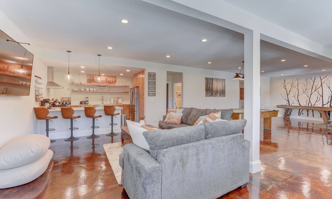 Central City Apartment | The Valley View Retreat! A Newly Renovated Private Walkout Basement