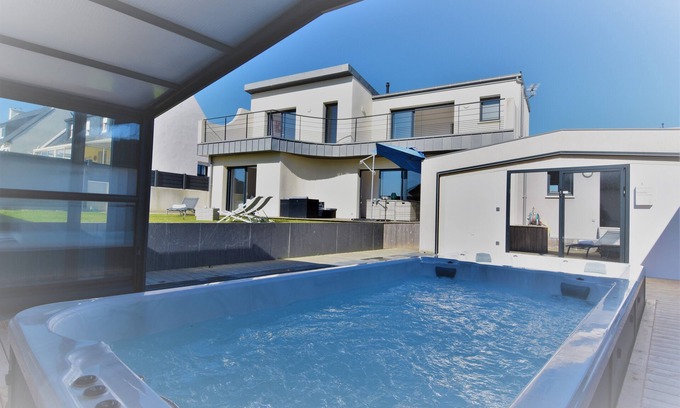 Sibiril House | The Villa des Marins Pêcheurs, 8 people, Jacuzzi, Spa