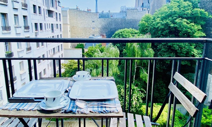 Porte-Dauphine Apartment | The16 Tour Eiffel Trocadero - Amazing vue - Air Cond