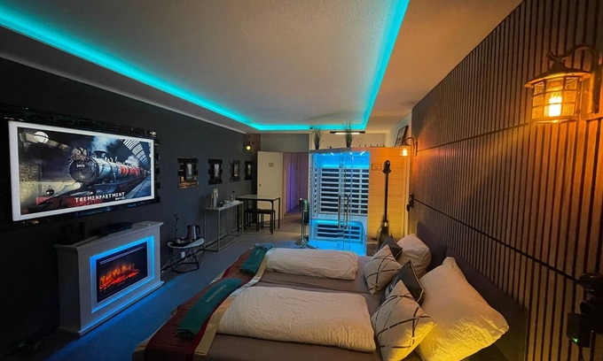 Schalke Apartment | Themed apartment MAGIC & SPA (incl. private sauna)