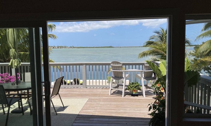 Key West House | This 4 bed 3 bath home with spectacular ocean views is the perfect spot for your vacation