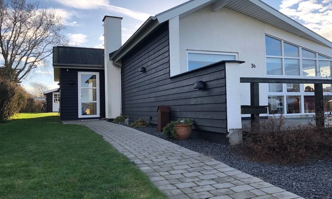 Bøjden House | This family-friendly house on the Baltic Sea offers sea views and proximity to the beach