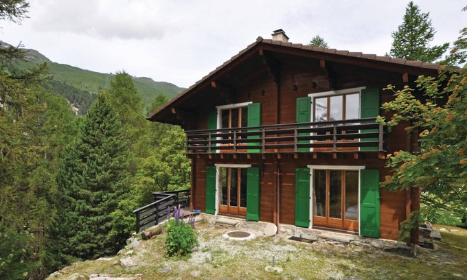 Zinal House | This original wooden chalet in retro style is located in the beautiful Val d'Anniviers, surrounded b