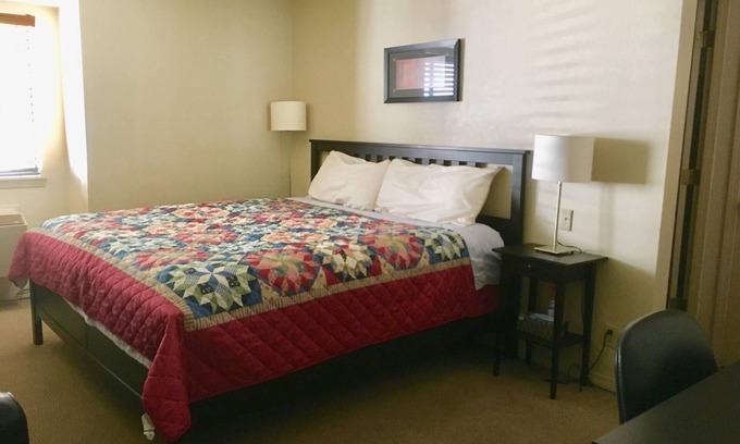 Englewood Apartment | This private, quiet studio is very comfortable, perfect for two people.