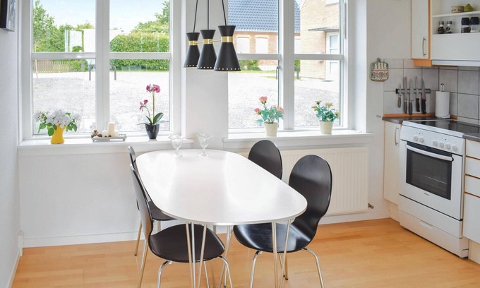 Lohals House | This terraced house is located only 50 m from the harbor in Lohals.
