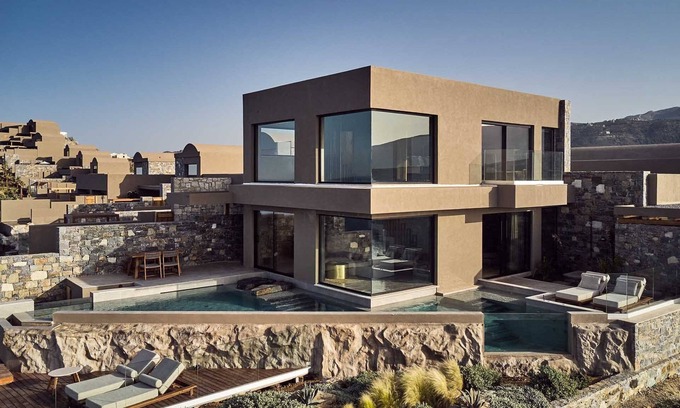 Agia Pelagia Villa | Thrilling Crete Villa | Villa Lysias | 2 Bedrooms | Private Heated Pool |.