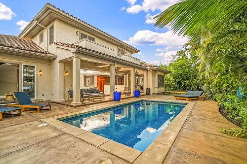 Poipu Villa | Tiki Villa In Poipu 5 Bd4bth, Pool & Ac Sleeps16