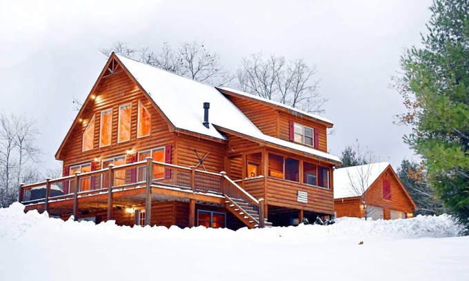 Bethel House | Timber Creek Ski Chalet - Hot Tub/Mountain Views