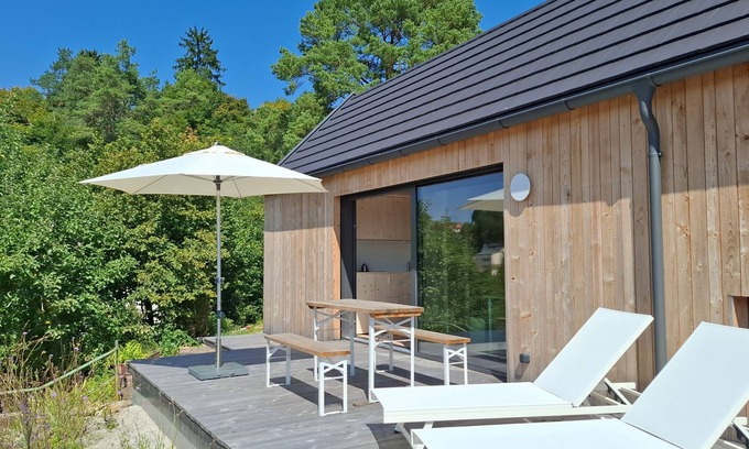 Altmannstein Apartment | Tiny House (30sqm) with panoramic castle view