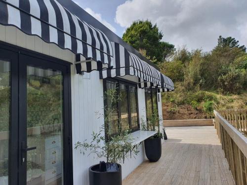 Lower Hutt House | Tiny house with greenhouse dining