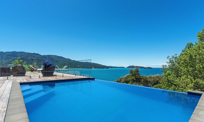 Ngaio Bay House | Tokongawa Retreat - Views, Pools, Serenity!