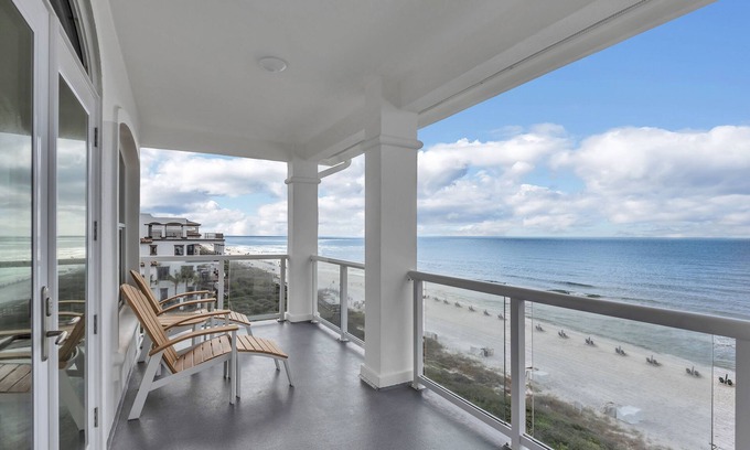 Rosemary Beach Condo | Top-Floor Views. Private Beach. Pure 30A Luxury.